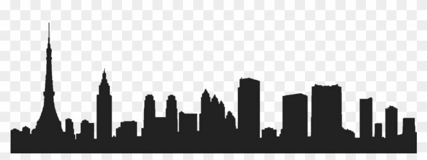 Picture Free Download Free Tokyo Png Peoplepng Com - Tokyo Skyline Silhouette Png Clipart #175830