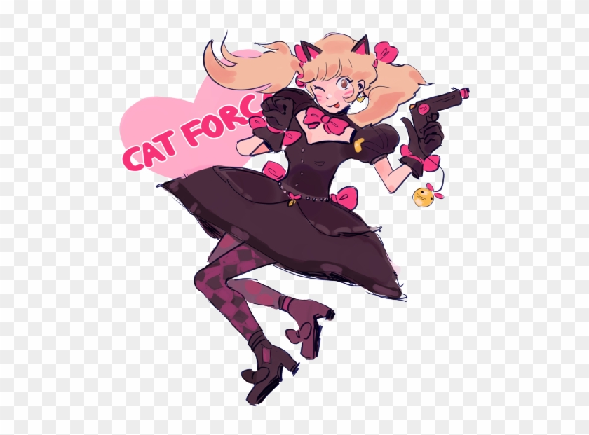 Sigh - Dva Black Cat Drawing Clipart #176021
