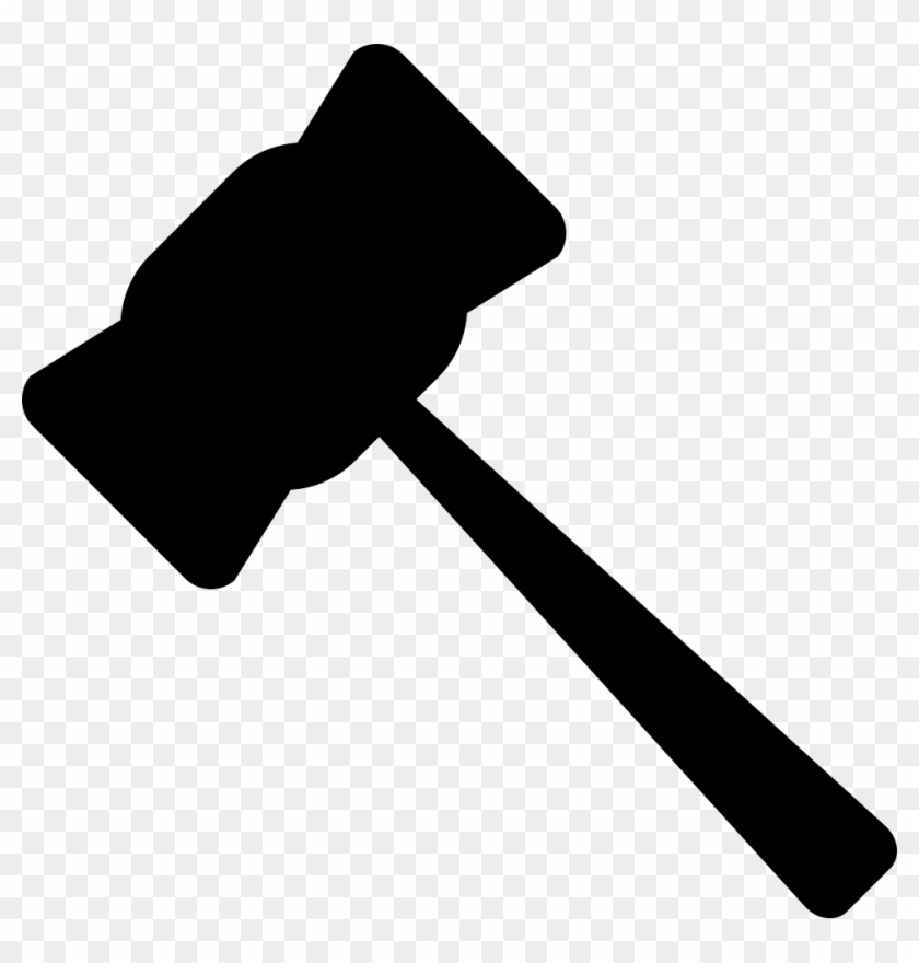 Gavel Svg Law - Clipart Gavel Png Transparent