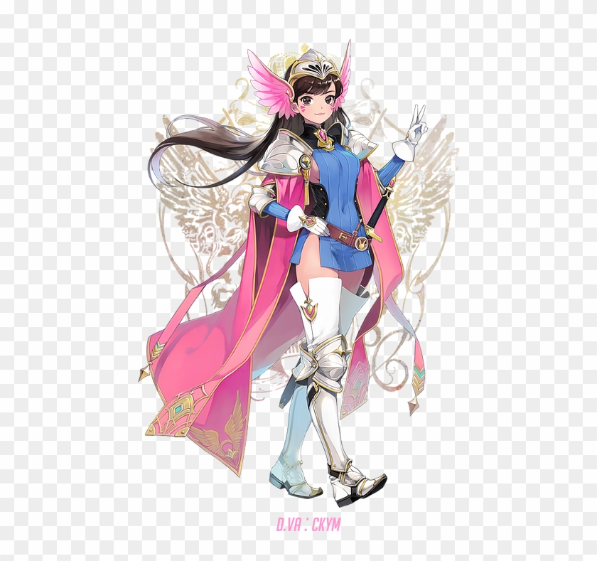 D - Va - Ckym - Overwatch Final Fantasy Clipart #176074