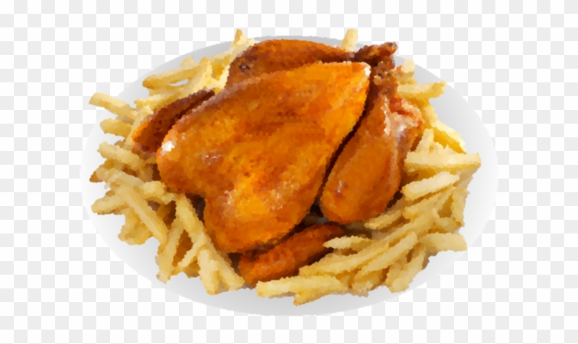 Quarter Note Png Amp Quarter Note Transparent Clipart - Roast Chicken With Chips