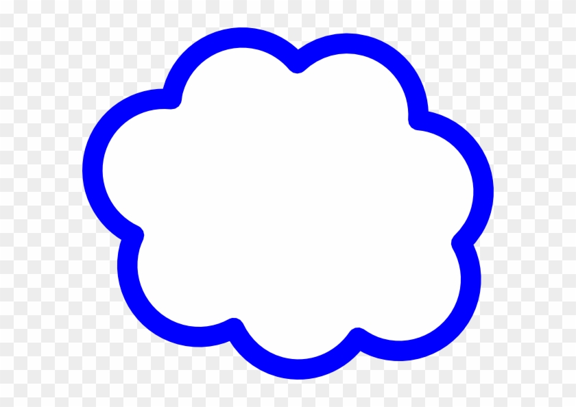 Blue Cloud Svg Clip Arts Download - Cloud Clip Art - Png Download #176333