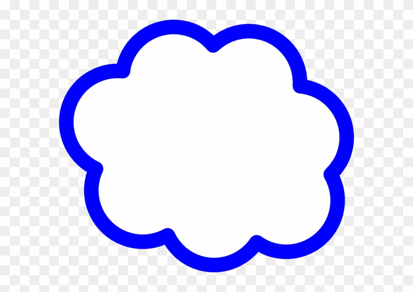 Blue Cloud Svg Clip Arts Download - Cloud Clip Art - Png Download