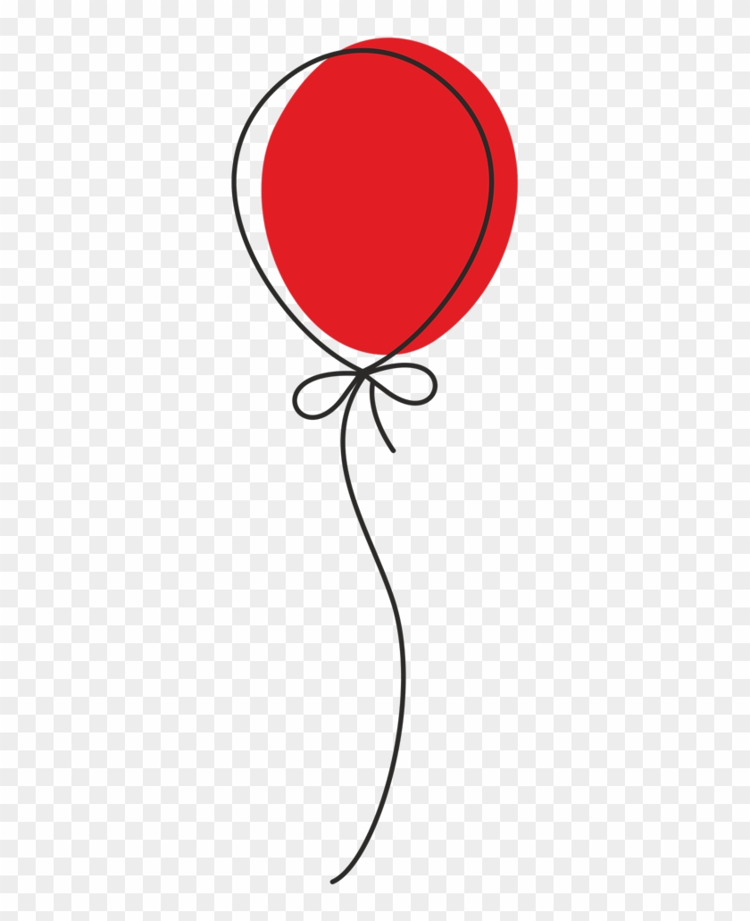 Celebrate The Internet With Red Balloons With Darpa - Balloon Clip Art - Png Download #176441