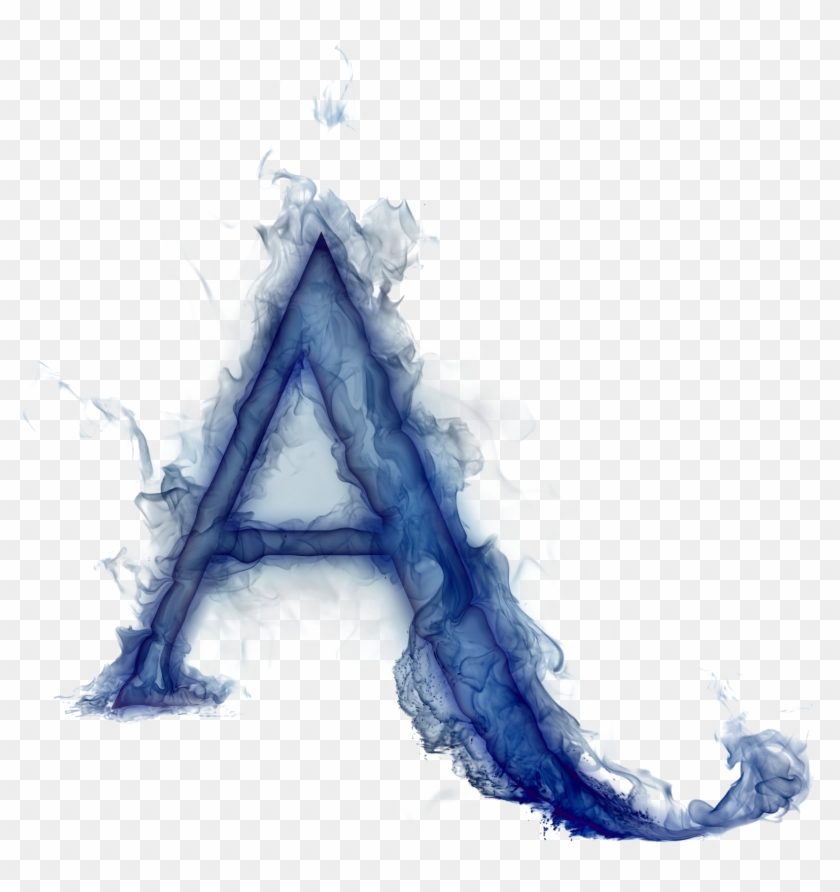 Letter A Png Transparent Image - Smoke Letter A Png Clipart