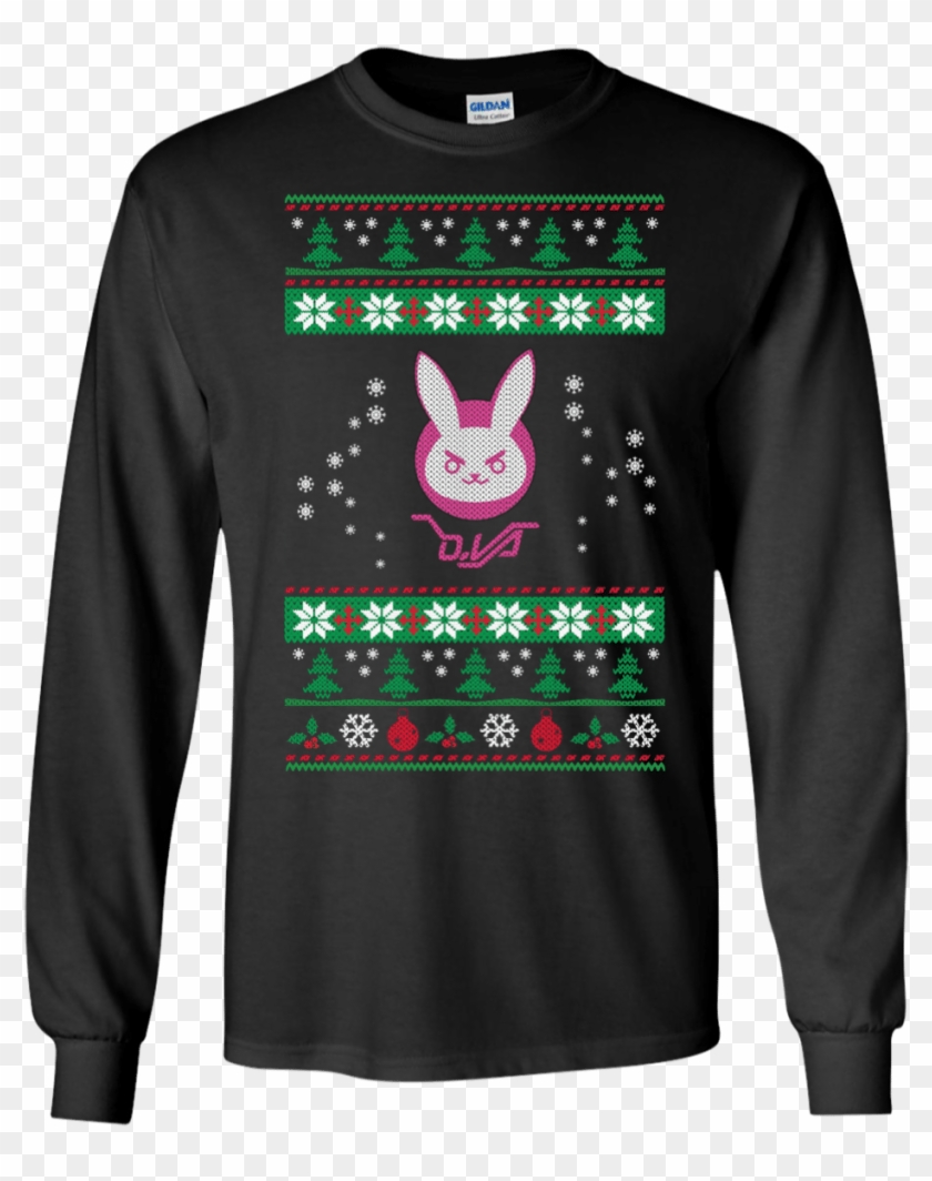 Va Bunny Spray Ugly Sweater For Christmas - Fast And Furious Christmas Sweater Clipart #176704