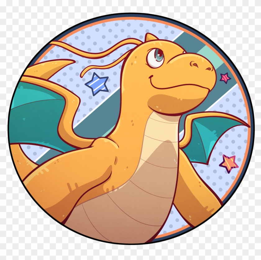 Pokemon Icon Dragonite - Wallpaper Clipart