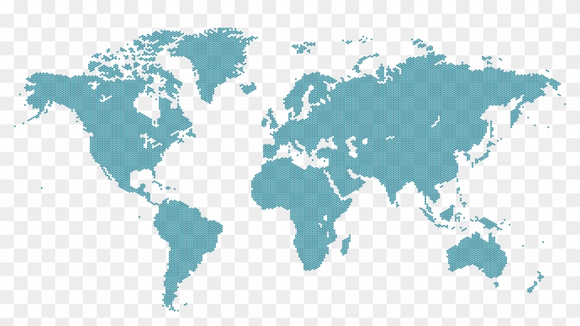 Vector World Map Clipart #176754