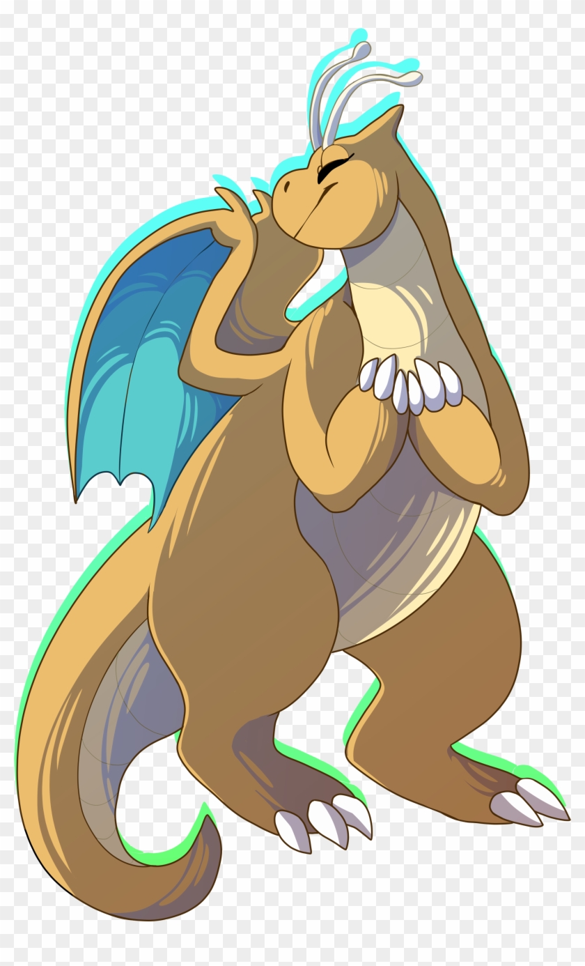 Dragonite - Cartoon Clipart