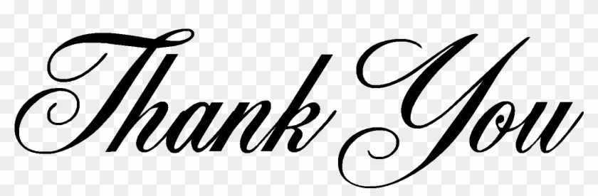 Thank You Png Images - Formal Thank You Png Clipart