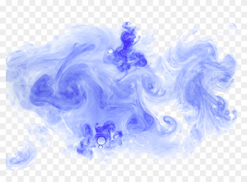 Blue Smoke - Smoke Effect Colorful Png Clipart #177037