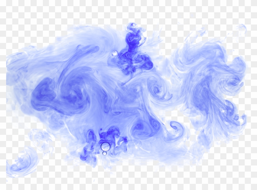 Blue Smoke - Smoke Effect Colorful Png Clipart