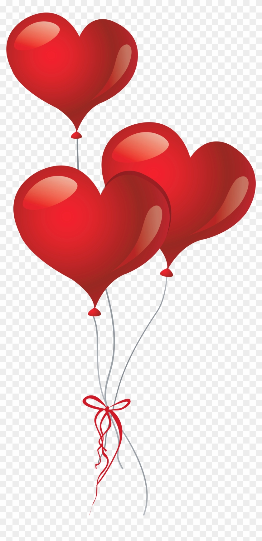 Png M 1445136902 Heart Clipart - Transparent Background Heart Balloon Png