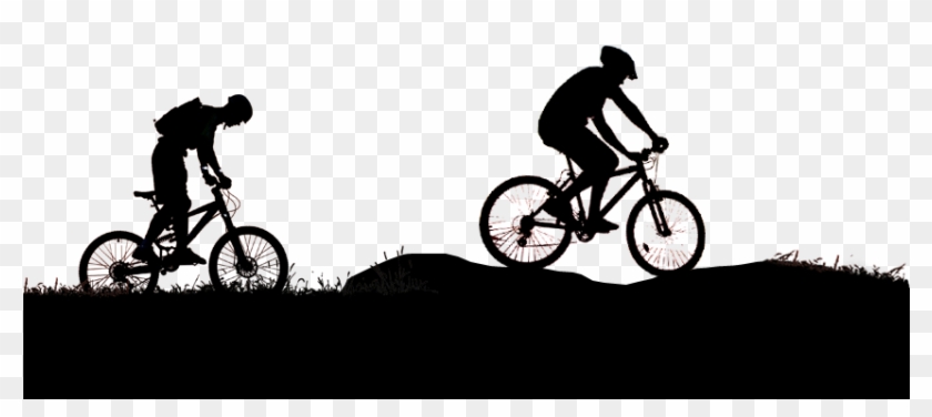 Mountain Bike Silhouette Png - Vector Mountain Bike Png Clipart #177594