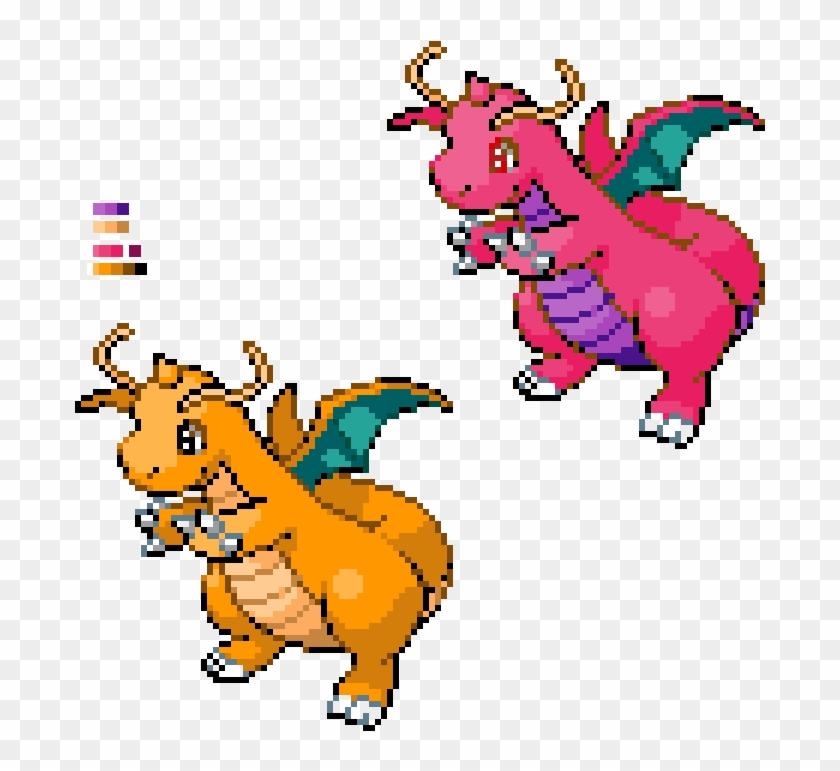 Custom Shiny Dragonite - Gifs Pokemon Png Dragonite Clipart