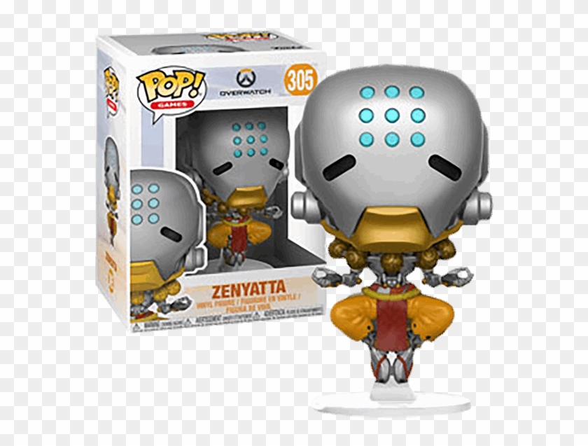 1 Of - Funko Pop Overwatch Zenyatta Clipart