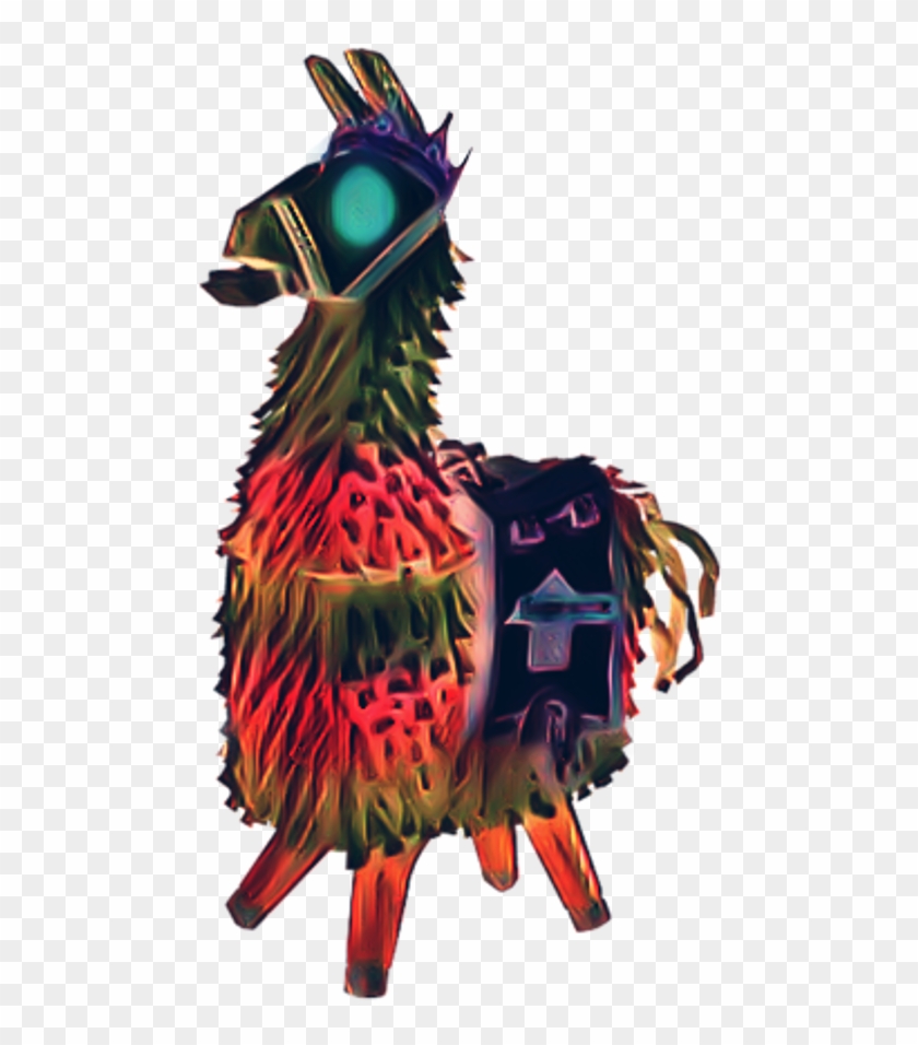 Fortnite Llama Black And White , Png Download Clipart