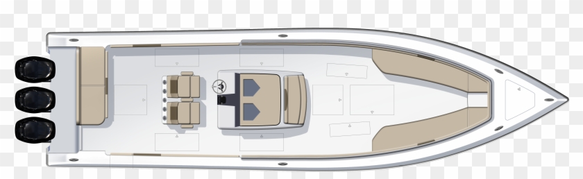 Seating Options - Overhead View - Overhead View Of Boat Png Clipart #177979
