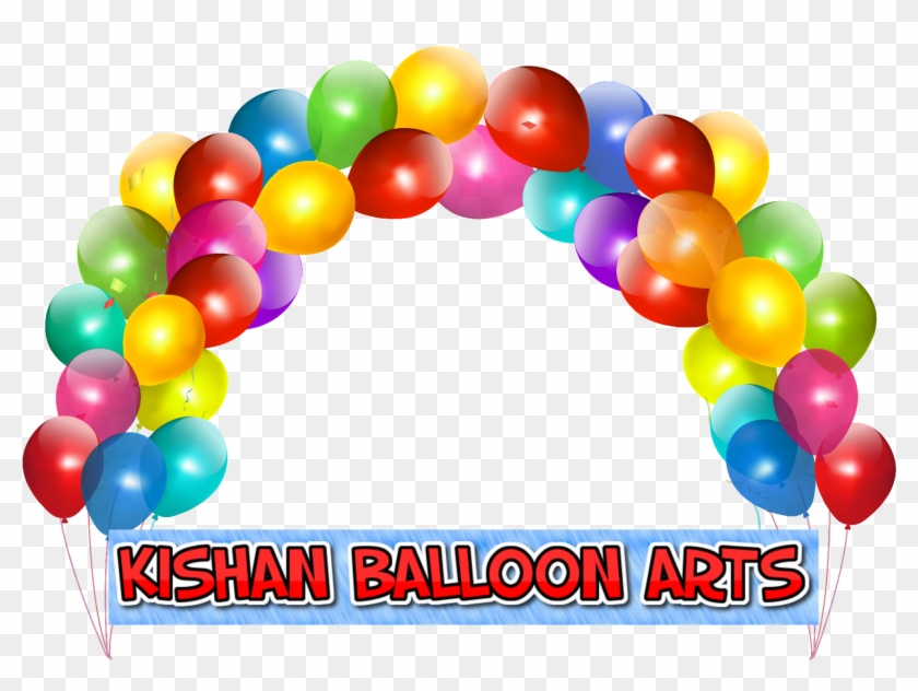 Kishan Balloon Arts - Birthday Balloons Png Clipart #178079