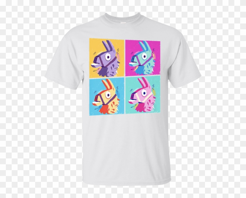 Fortnite Llama Shirt , Png Download - Fortnite Llama Blanket Clipart
