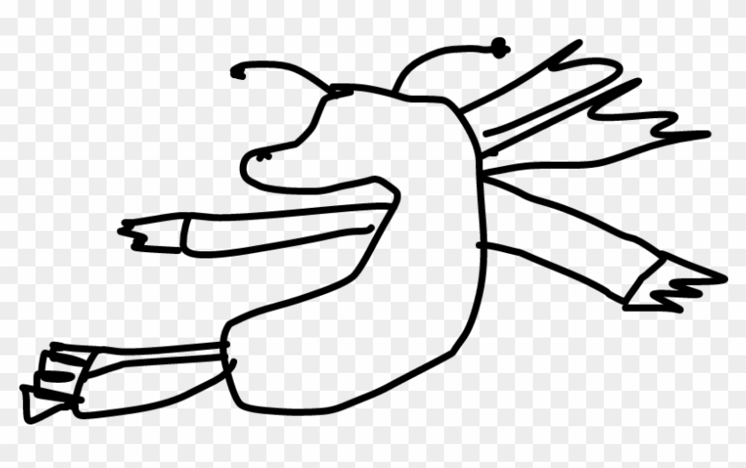 Dragonite - Line Art Clipart #178160