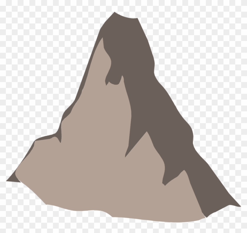 Download Free Printable Clipart And Coloring Pages - Brown Mountain Clipart - Png Download