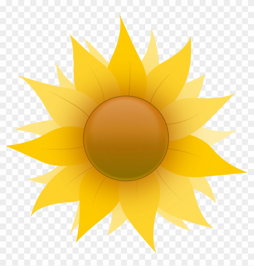 Small - Sunflower Clip Art - Png Download #178345