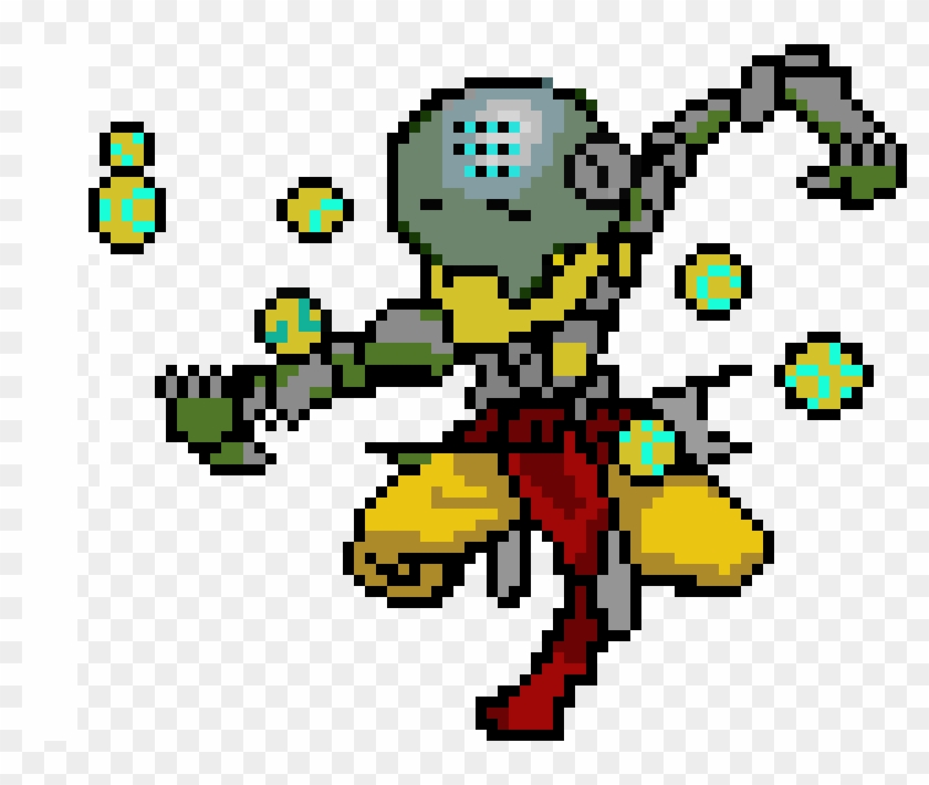 Zenyatta Final - Spongebob Cross Stitch Patterns Clipart