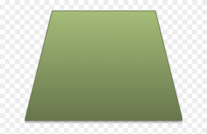 Green Clipart Trapezoid - Construction Paper - Png Download #178384