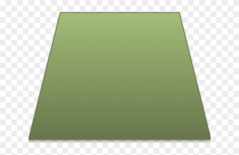 Green Clipart Trapezoid - Construction Paper - Png Download