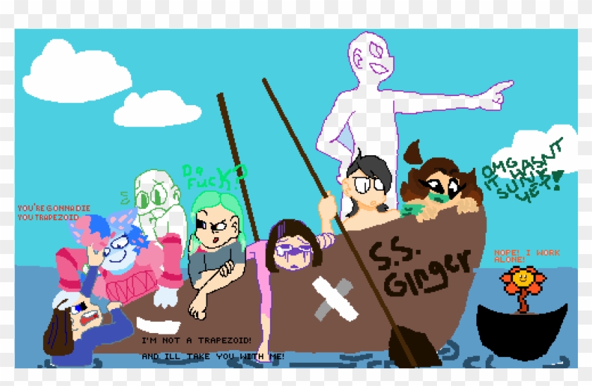 Im Not A Trapezoid - Cartoon Clipart