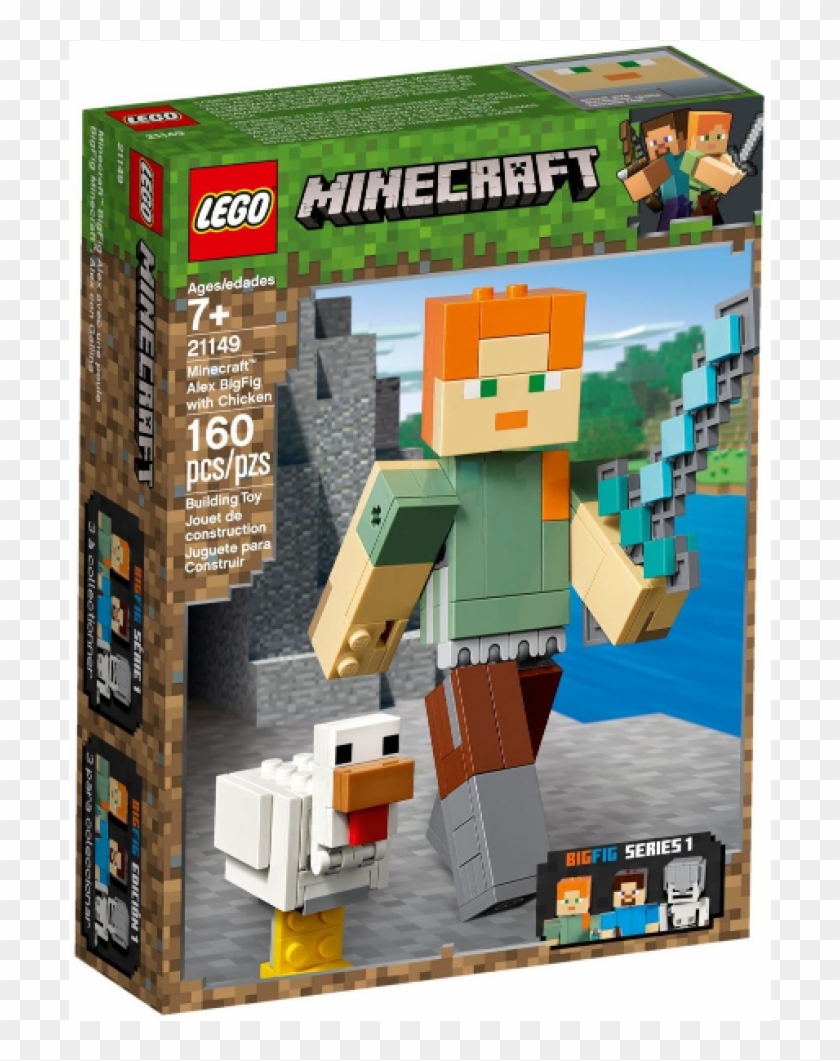 21149 1 - Minecraft Alex Lego Clipart #178627