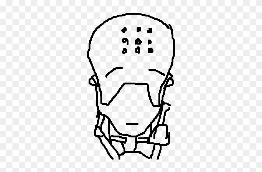 Tekhartha Zenyatta - Line Art Clipart #178932