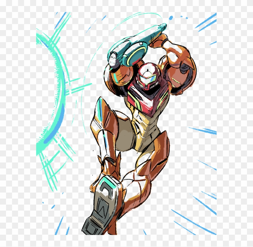 Samus Aran Png Image - Samus Fan Art Smash Clipart #179169