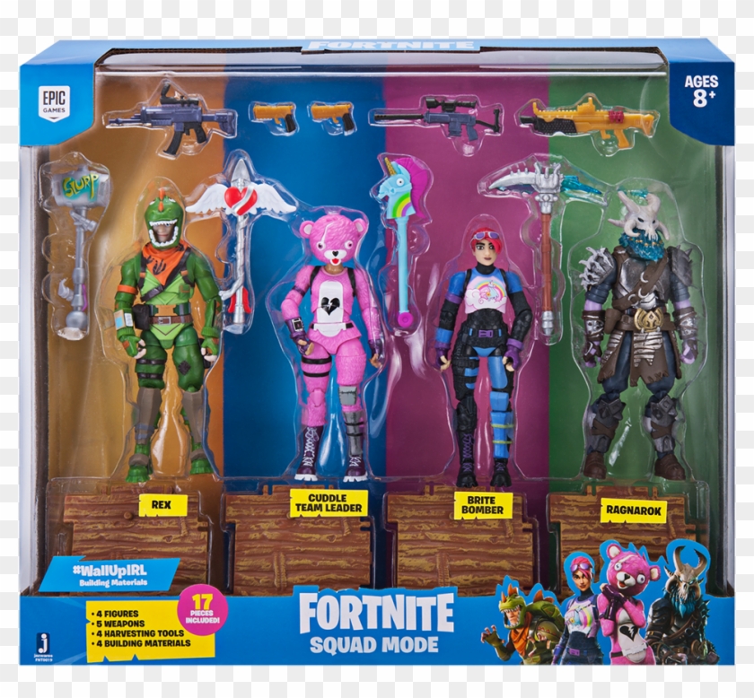 Original - Fortnite 4 Pack Figures Clipart #179192