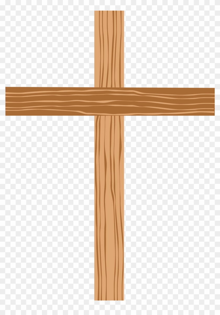 Christian Cross Png - Wooden Cross No Background Clipart #179217
