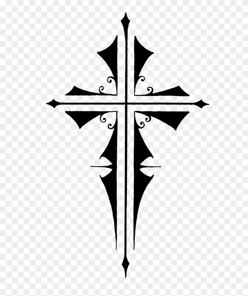 Cross Tatto - Tattoo With No Background Clipart (#179262) - PikPng