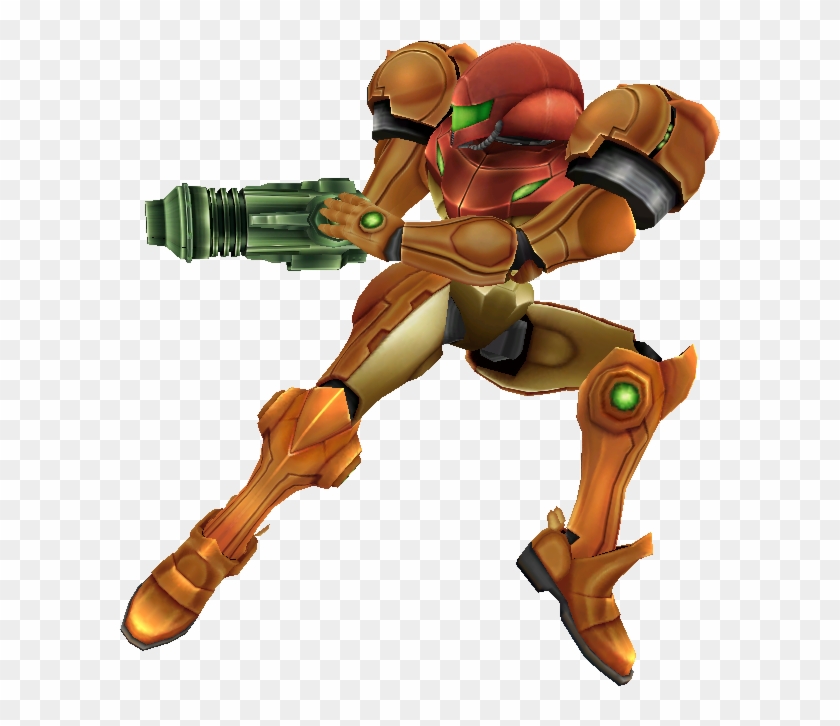 Samus Aran Png Image With Transparent Background - Samus Render Ssbb Png Clipart