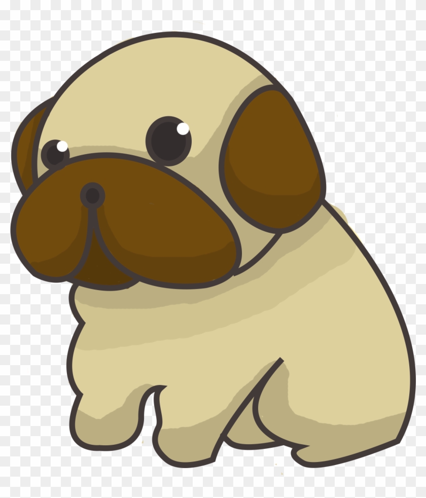 Chibi Pug Clipart #179450