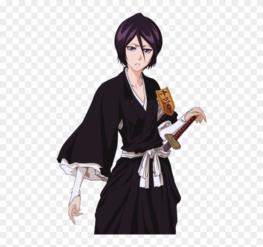 Free Png Download Bleach Rukia New Look Png Images - Female Bleach Anime Clipart