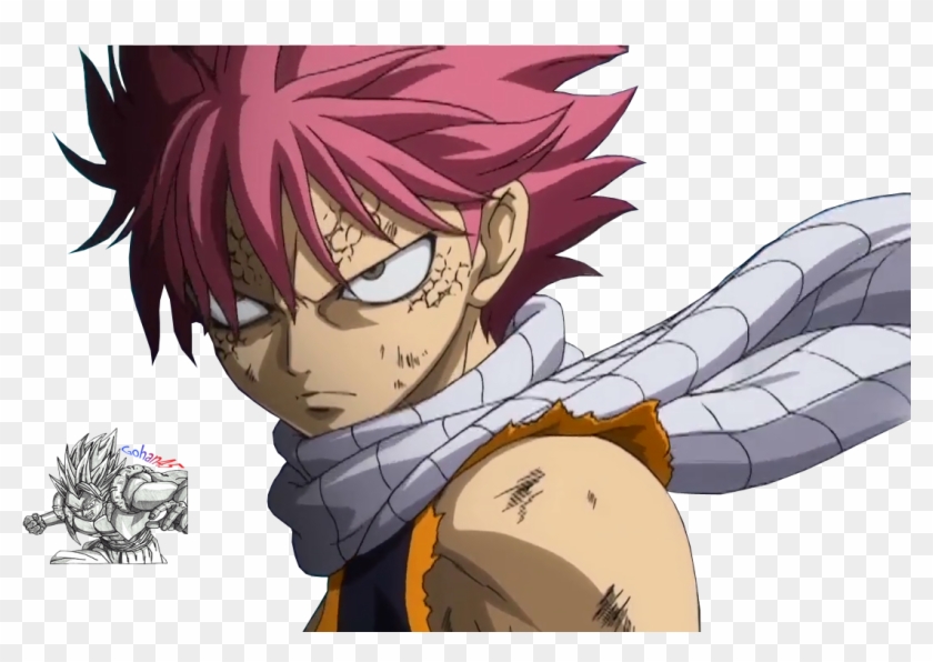 Angry Natsu - Natsu Dragneel Clipart