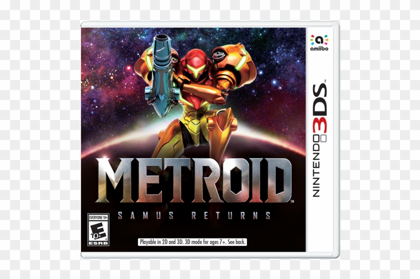 Samus Returns Box Art - 3ds Clipart