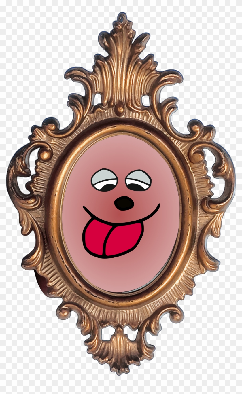 Big Image - Wooden Carving Frame Clipart