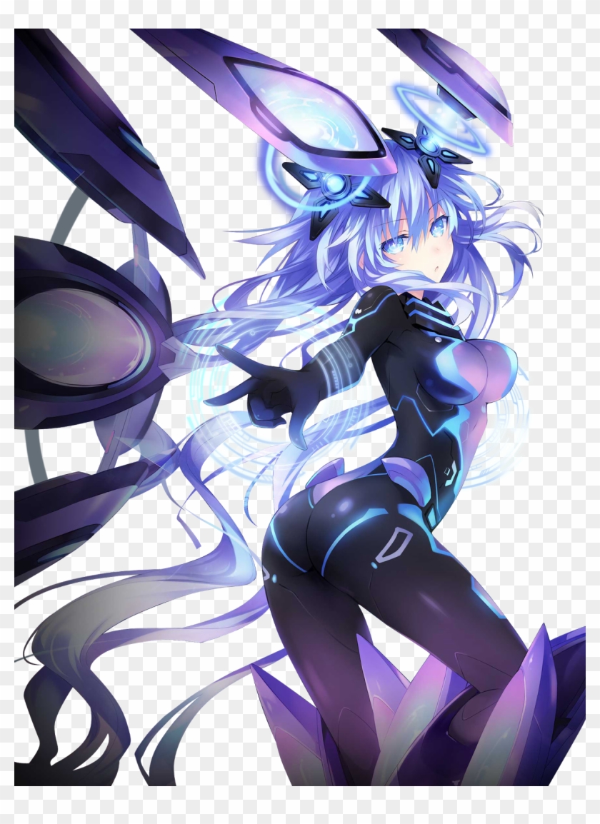 Choujigen Goddess Purple Heart - Purple Heart Neptunia Art Clipart