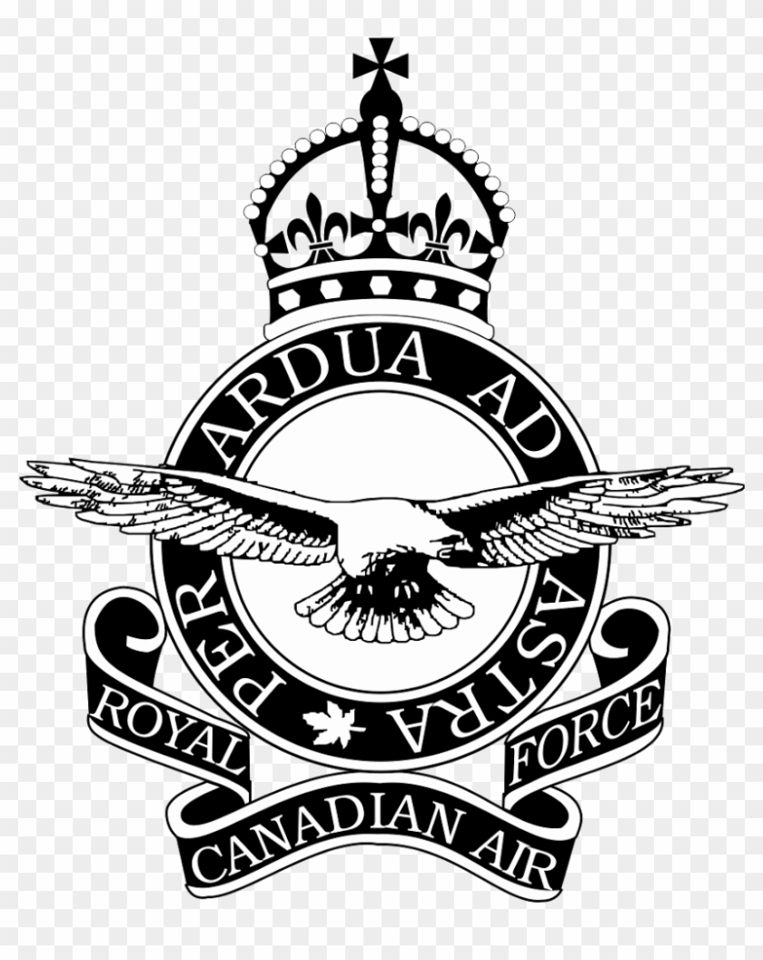 Royal Canadian Air Force Logo Vector - Download Royal Air Forces Clipart #1700374