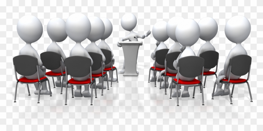 Presentation 3 Clear - Png Audience Clipart Transparent Png