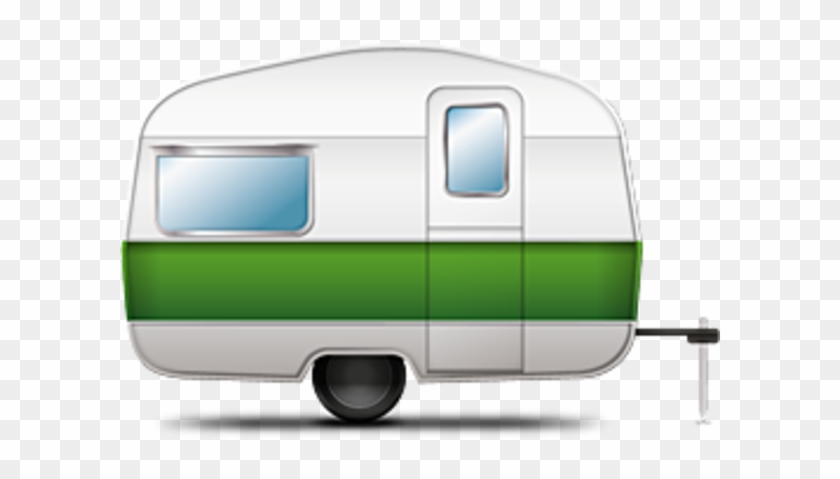 Camping, Trailer, Campsite - Camping Trailer Icon Clipart