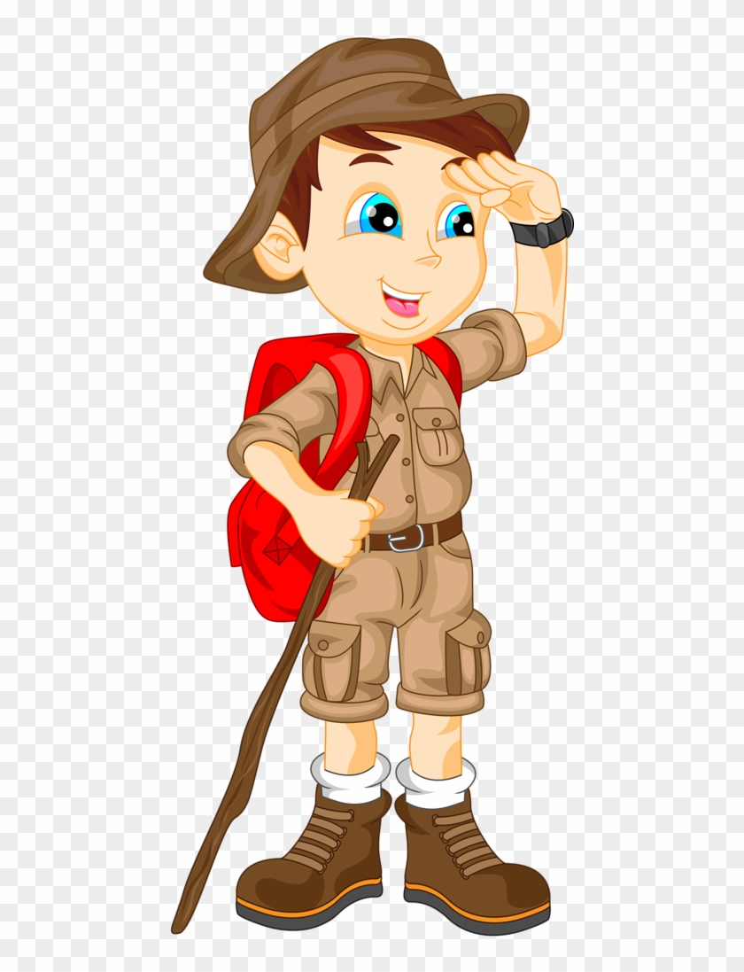 Camping - Hiker Clipart - Png Download