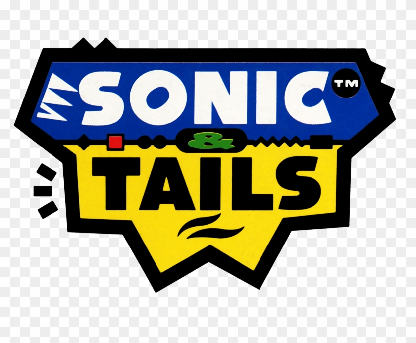Sonic & Tails Logo 1 - Sonic & Tails Logo Clipart