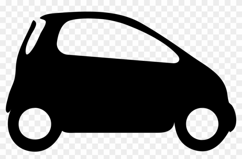 Banner Black And White Smart Car Svg Png Icon Free - Icone Voiture Smart Clipart